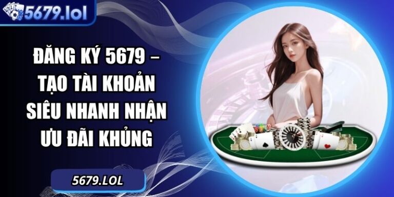 Đăng Ký 5679 – Tạo Tài Khoản Siêu Nhanh Nhận Ưu Đãi Khủng 6 đăng ký 5679