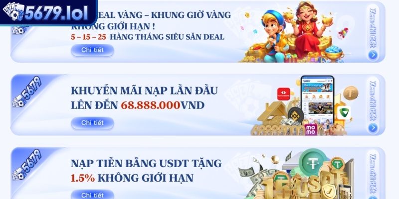 Khuyến Mãi 5679 – Ưu Đãi Bùng Nổ Săn Thưởng Cực Khủng  2 Ưu đãi giao dịch lần sau nhận thưởng 30%