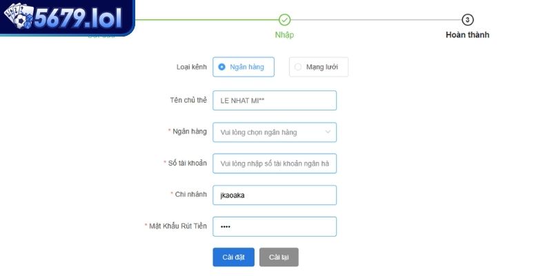 Rút Tiền 5679 – Nhận Thưởng Nhanh Quy Trình Minh Bạch  1 Điều kiện cần thiết khi người chơi rút tiền 5679
